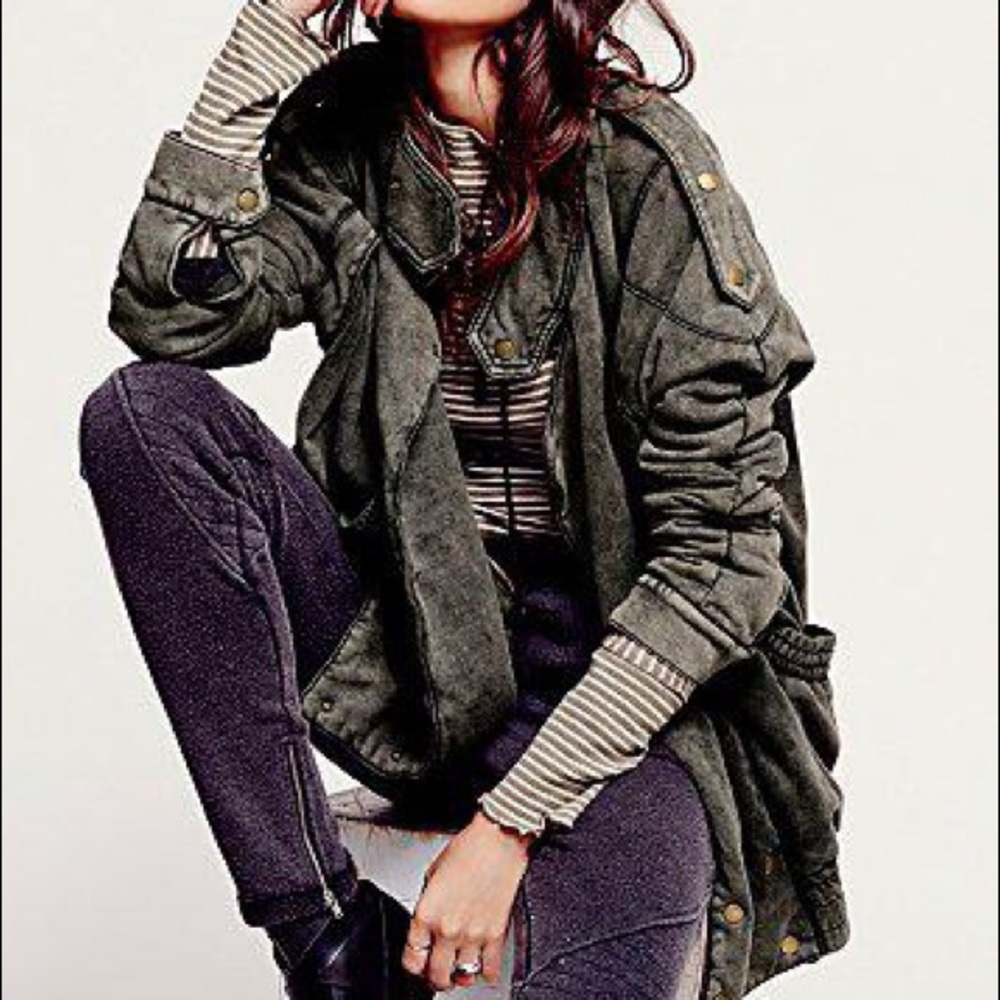 We the Free Oversized Moto Jacket